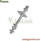 High quality Carbon Steel 5/8" Long Shank Line Post Studs For Wood Crossarms