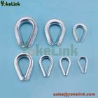 Hot sale made in China carbon steel 3/8" , 1/2" , 5/8" wire rope thimble