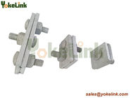 Overhead line Straight 6462 5/8 carriage clamping bolted guy clamp