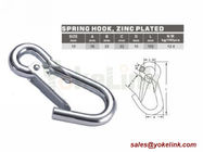 High quality Zinc Plated Carbon Steel Spring Snap Hooks 10 X 100 mm