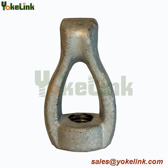 5/8",3/4",1" Carbon Steel Thimble Eye Nut for Overhead Line Fitting