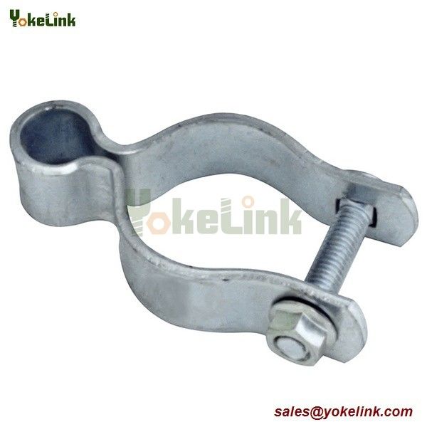Made in China OEM  Galvanized Pipe Gate Hinge for Chain Link Fence Accessories