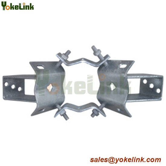 Hot Dip Galvanized Transformer mounting bracket for pole line hardware