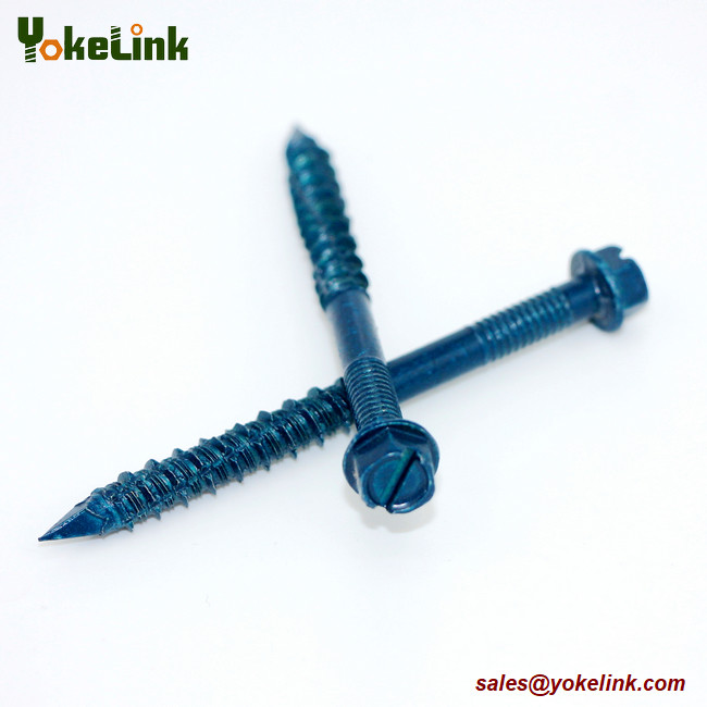 Hex Washer Head Concrete Screw HiLo Thread Screws Ruspert Tapcon Screw