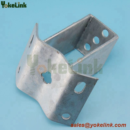 Hot Dip Galvanized Transformer mounting bracket for pole line hardware