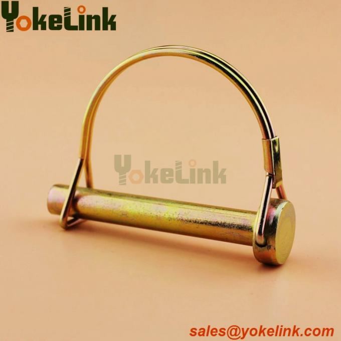 Zinc yellow or zinc clear Wire Tab lock pin for tractor with good price