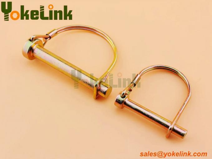 Zinc yellow or zinc clear Wire Tab lock pin for tractor with good price