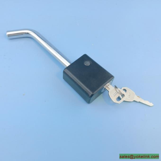 Security trailer lock 1/2"  Hitch Pin Lock - Bent Pin Style Locking with 2 keys