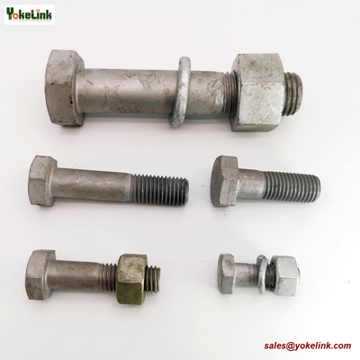 China M30 EN14399 DIN6914 ISO7412 DIN7990 High strength Structural Bolts Class 8.8 supplier