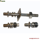 Carbon Steel 3/4" Long Shank Line Post Studs For Wood Crossarms