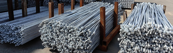 High Tensile Strength and Corrosion Resistance Anchoring Grounding rod for Easy Installation