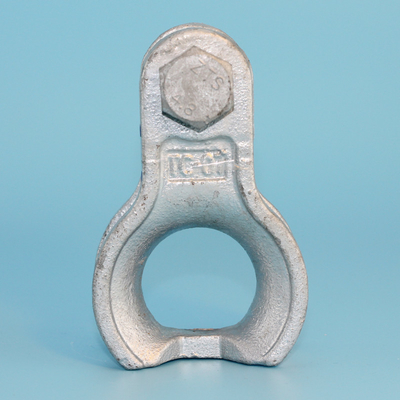 100kN Ductile Iron Casting Poleline Deadend Thimble Clevis For Overhead Line