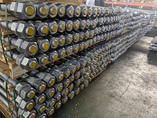 ASTM F1554 Grade 36 55 105 Structural Anchor Bolt Anchor rod with nut and washer