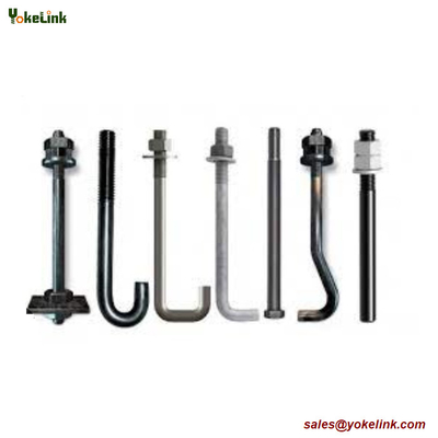 High Stength ASTM F1554 Hot-dip Galvanized Anchor Rod For Commercial Industrial