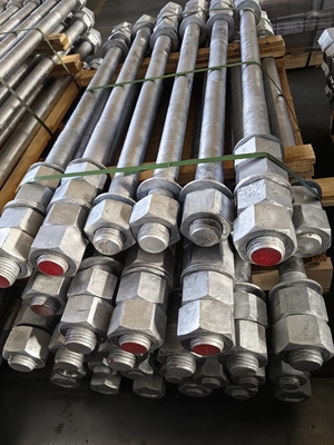 High Strength Grade 55 105 Large Straight Anchor Rod F1554 Bolt For Buidlings Bridges