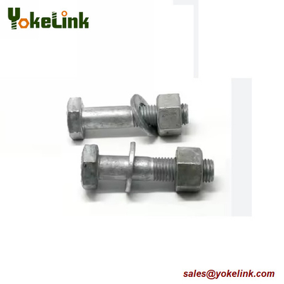 ASTM A490 Type 1 Heavy Hex Structural Bolts For Steel Structural Fastener