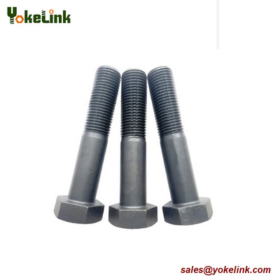 M10 En14399 Grade3 Type Black Hex Bolt with Nut Washer For Railway Wind Industry