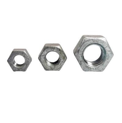 High Quality Carbon Steel ASTM A194 Heavy Hex 2h Nuts A563 DH Nut For Structural Fasteners