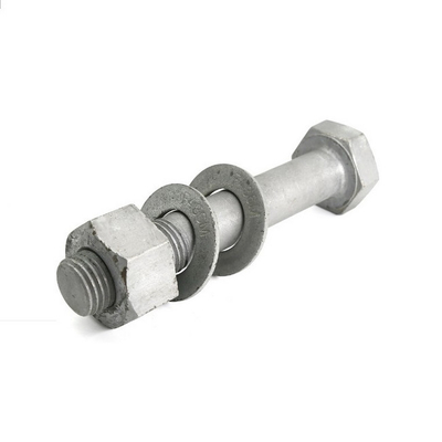ASTM A194 2H Heavy Hex Nut Galvanized For Heavy Industrial Fastening