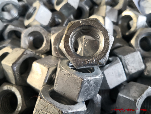 High Quality Carbon Steel ASTM A194 Heavy Hex 2h Nuts A563 DH Nut For Structural Fasteners
