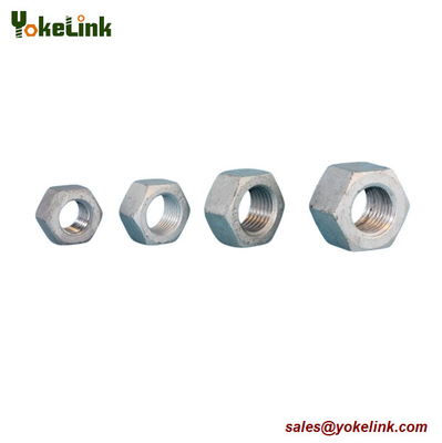 ASTM A194 2H Heavy Hex Nut Galvanized For Heavy Industrial Fastening