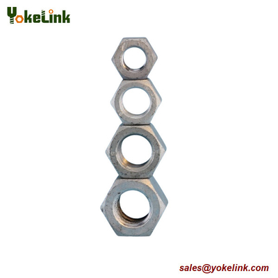 M8 M10 M12 ASTM A563 DH High Strength Hex Nut Structural Steel Fasteners
