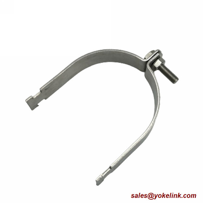 Solar Mounting Two Piece Strut Channel Pipe Clamps For Rigid Steel Conduit