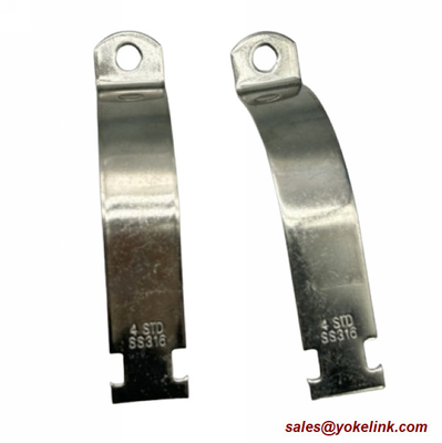 Solar Mounting Two Piece Strut Channel Pipe Clamps For Rigid Steel Conduit