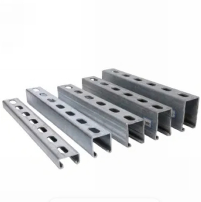 41x41mm Galvanized Aluminium Slotted/Plain Strut Channels For Solar Mounting System