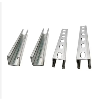 Hot DIP Galvanized Strut Channel Support System Electrical & Mechanical Products