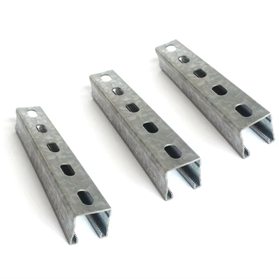 Hot DIP Galvanized Strut Channel Support System Electrical & Mechanical Products