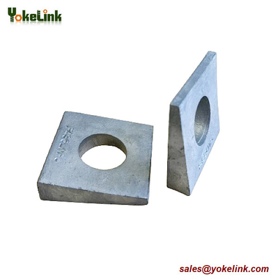 ASTM F436 Custom Steel Hardened Beveled Washer Square Beveled Washers