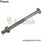 Carbon steel galvanized carriage bolt 3/8",1/2"5/8" with nut
