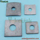 HOT DIP GALVANIZED 2 1/4 ''x 2 1/4''x3/16'' Carbon steel square curved washers