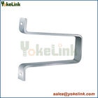 High quality Galvanized Steel Side Post Insulator Bracket For pole line accessories