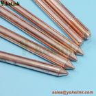 Underground System copper bonded Lightning rod round Ground Rod