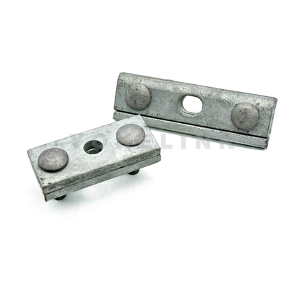 2.5"x 1.68"Drop Forged Three Bolt Cable Suspension Clamp With 5/8" Bolt for Poleline Hardware