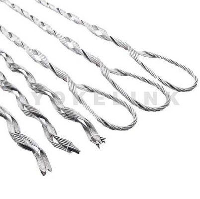 1/4"x 25" Preformed Dead-end Guy Grip For Overhead Lines With Corrosion Resistant Coating