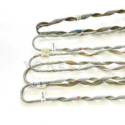 1/4"x 25" Preformed Dead-end Guy Grip For Overhead Lines With Corrosion Resistant Coating