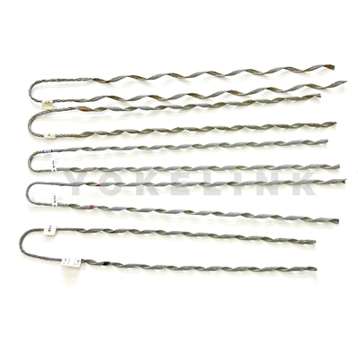 1/4"x 25" Preformed Dead-end Guy Grip For Overhead Lines With Corrosion Resistant Coating