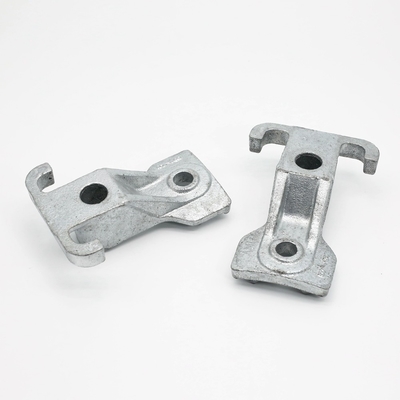 Pole Line Hardware Hot DIP Galvanized Cast Iron Guy Hook Attachment With 5/8" Bolt Size