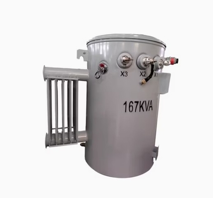 167KVA-24940GrdY/14400 347V  Oil-Immersed Distribution Single-Phase Transformer