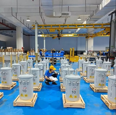 75KVA CSA C2.2-06 Single Phase Pole Mounted Transformer With Radiator for Industrial Electricity