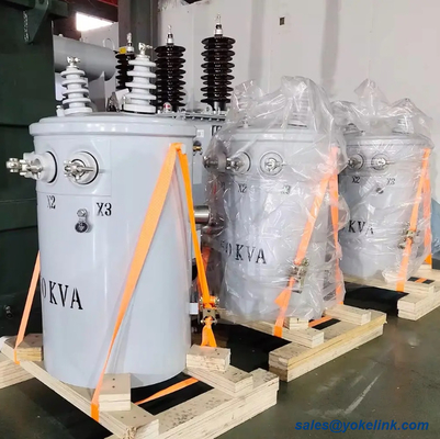 34.5kv to 480v 25KVA 50KVA CSP Single Phase Pole Mounted Distribution Transformer For Industrial electricity