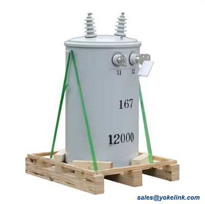 34.5kv to 480v 25KVA 50KVA CSP Single Phase Pole Mounted Distribution Transformer For Industrial electricity