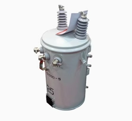 10KVA 25KVA 30KVA Single Phase Pole-mounted Transformer For Industrial Electricity
