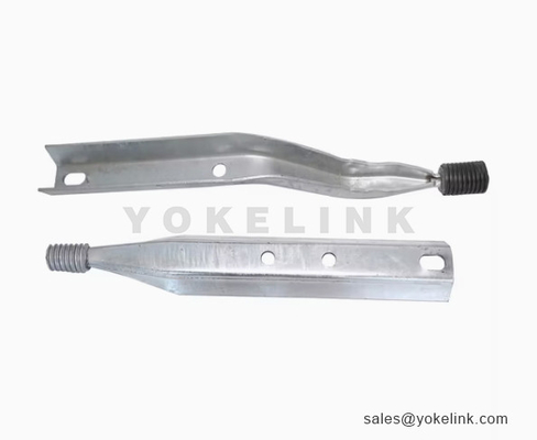 ANSI/IEEE Std C135.22. Hot DIP Galvanized Pole Top Pin with 1-3/8" Nylon Lead Head for Pole Insulator