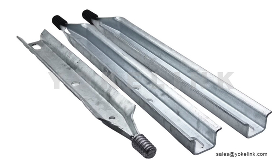 ANSI/IEEE Std C135.22. Hot DIP Galvanized Pole Top Pin with 1-3/8" Nylon Lead Head for Pole Insulator