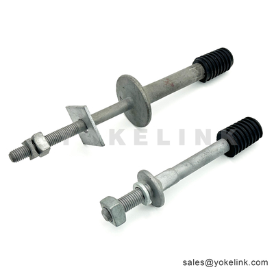 1'' Nylon Head Crossarm Pin 3/4'' Long Shank For Stable Attachments Power Accessories