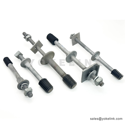 1'' Nylon Head Crossarm Pin 3/4'' Long Shank For Stable Attachments Power Accessories
